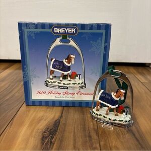 Breyer 2002 Holiday Stirrup Ornament - 700602- NEW